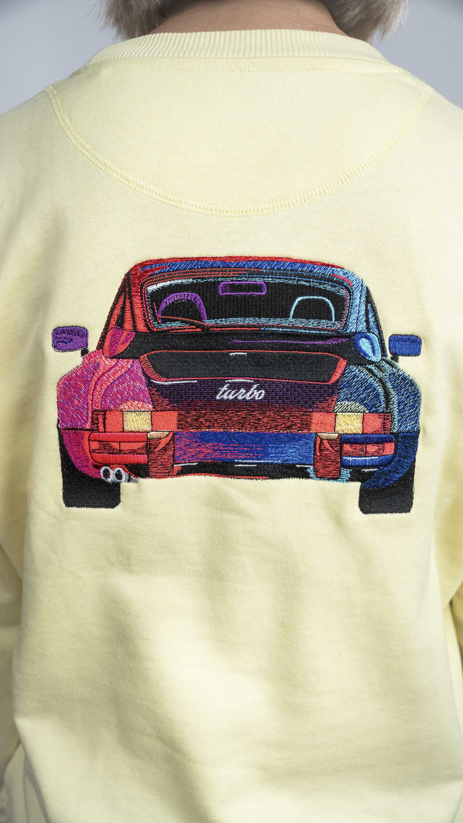 'Porsche Turbo-Spezial' oversized sweatshirt