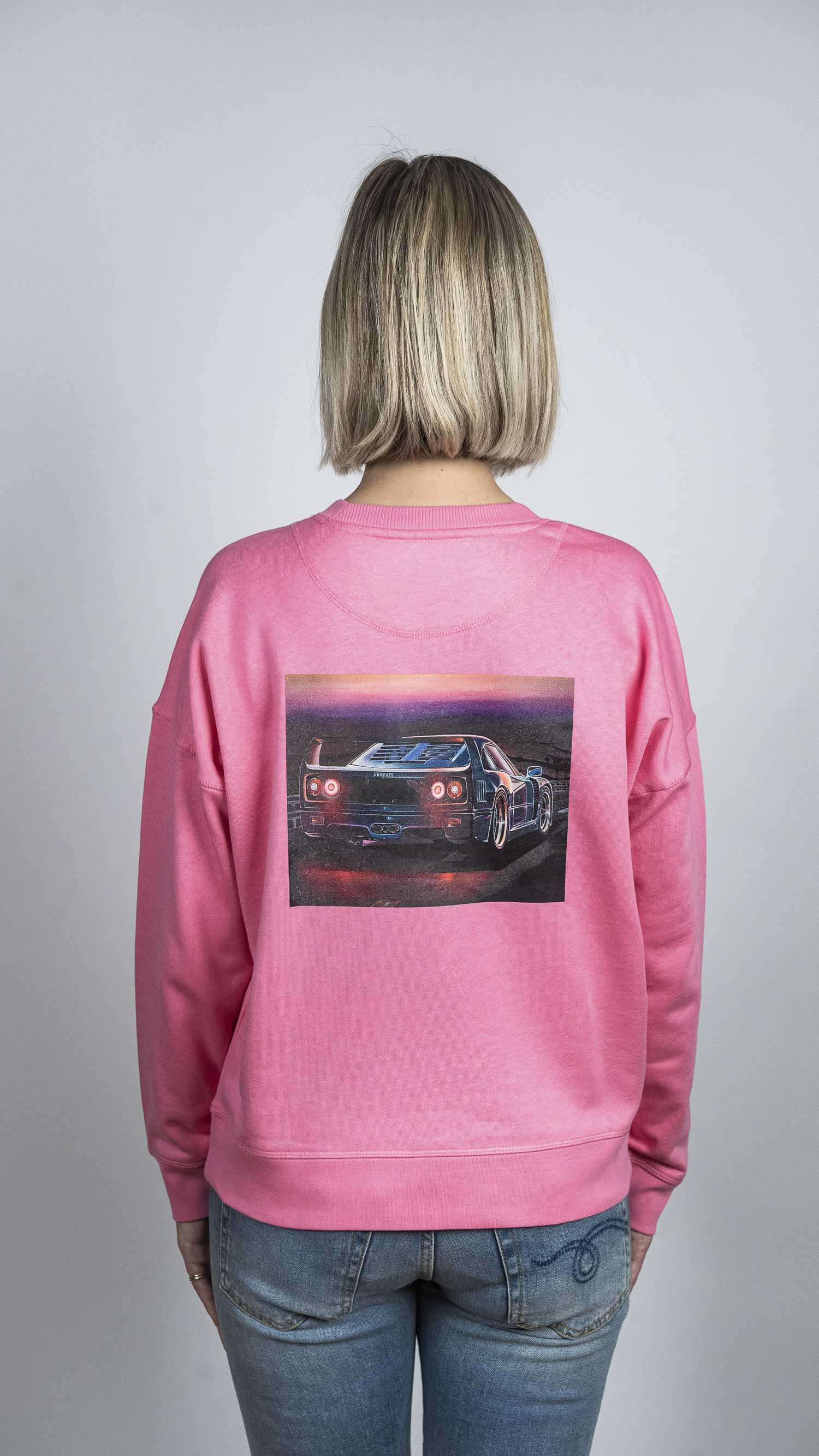 'Ferrari F40' Oversized-Sweatshirt