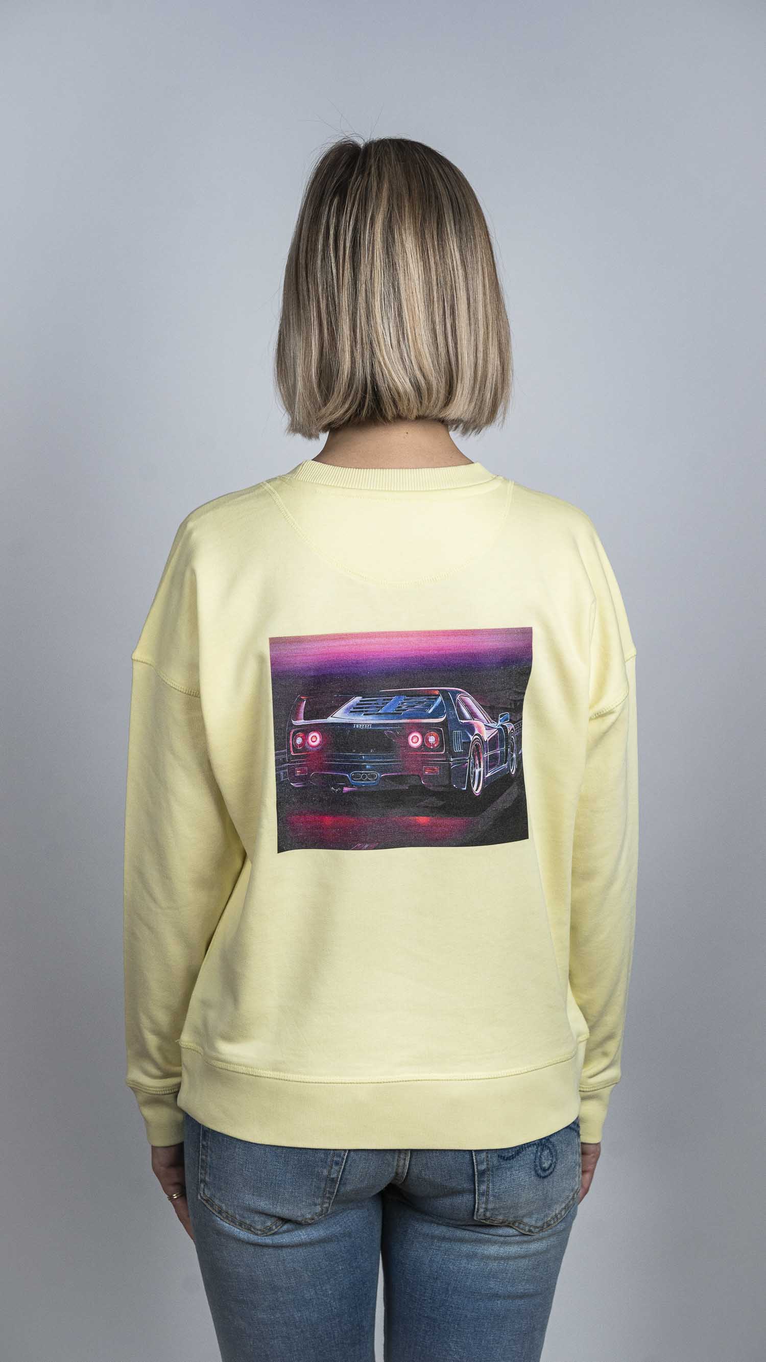 'Ferrari F40' Oversized-Sweatshirt