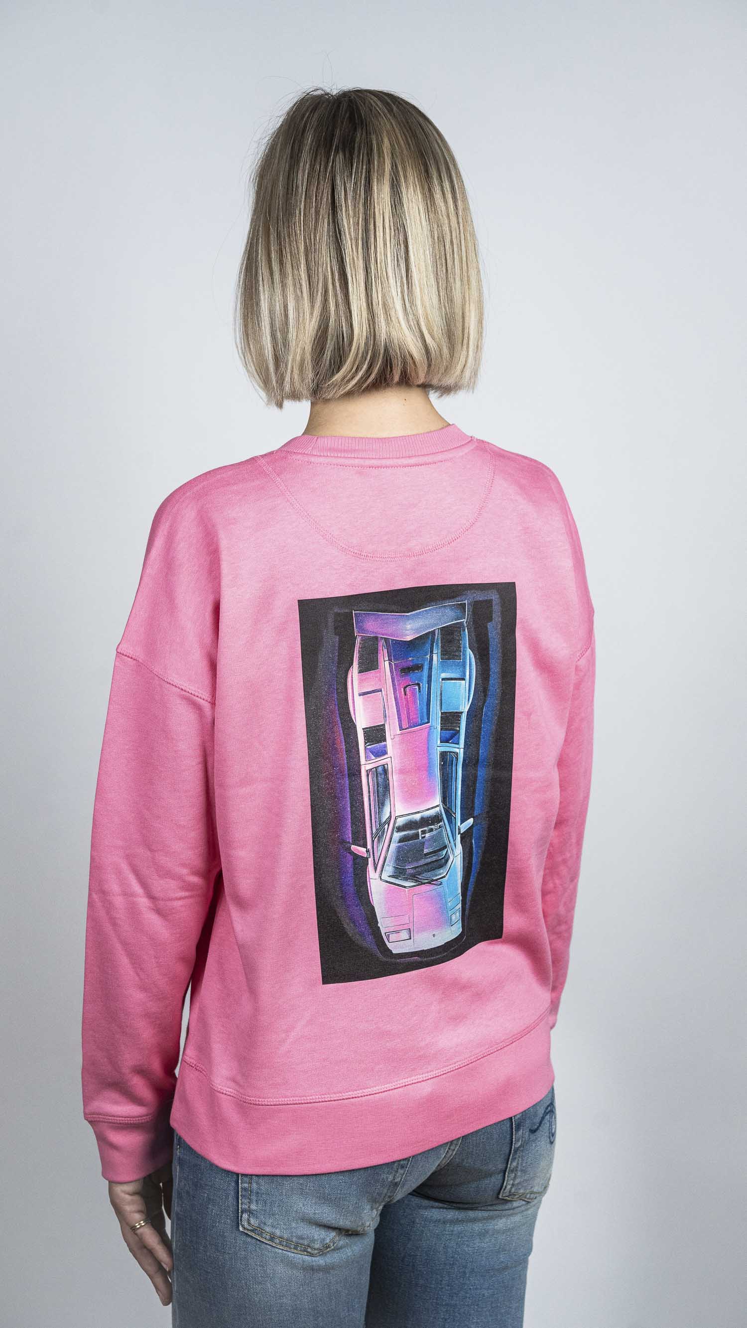 'Lamborghini Countach' Oversized-Sweatshirt