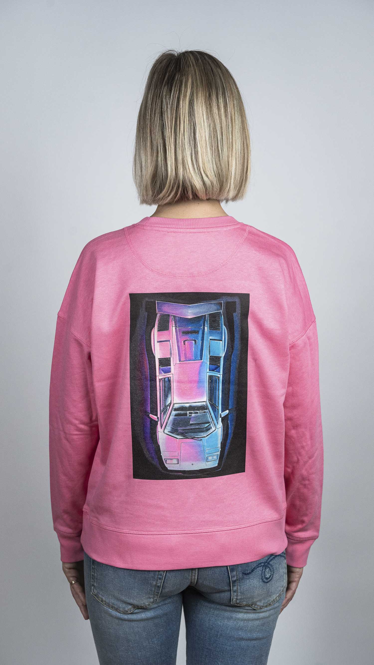 'Lamborghini Countach' Oversized-Sweatshirt