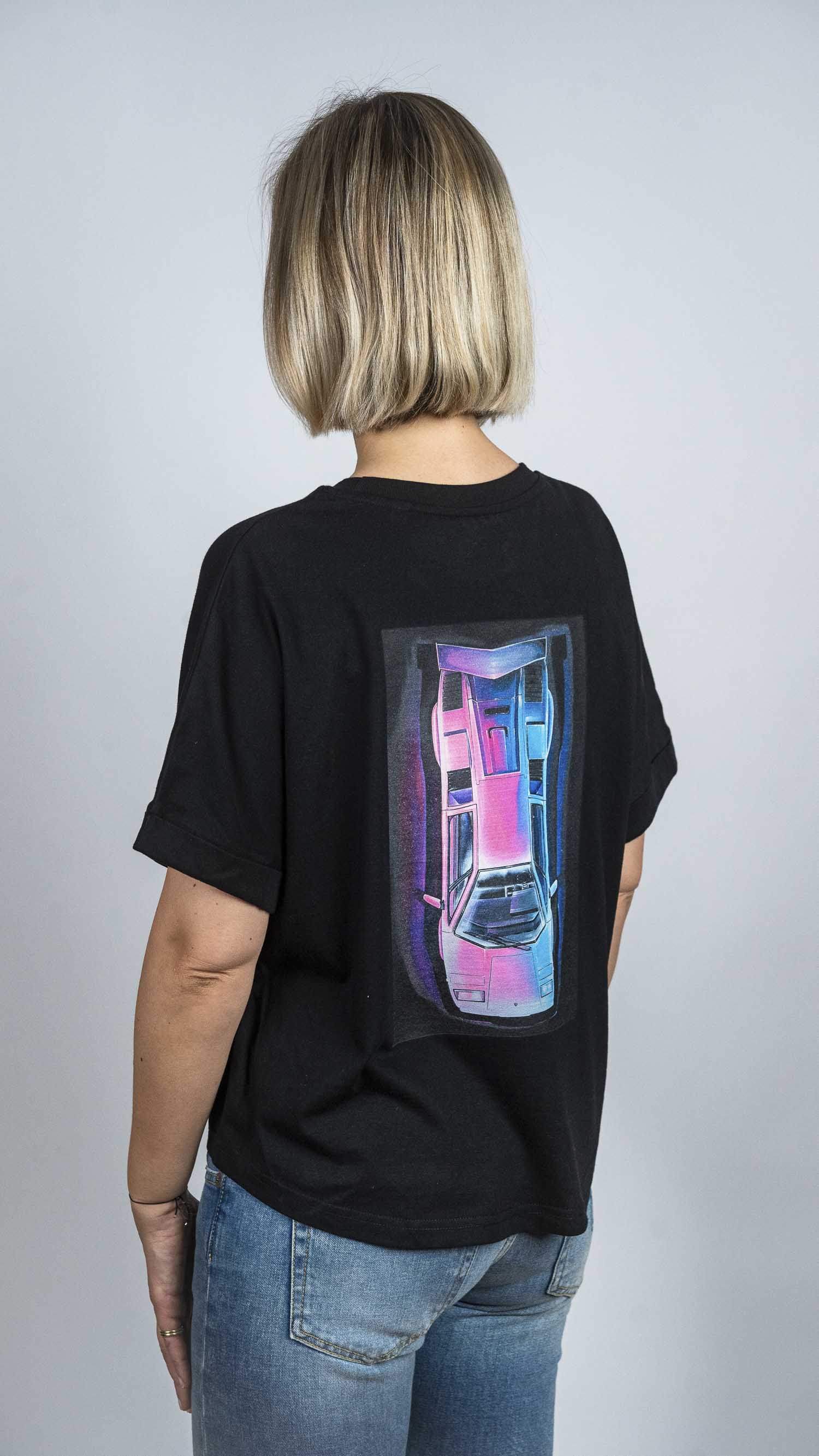 'Lamborghini Countach' Oversized-Shirt