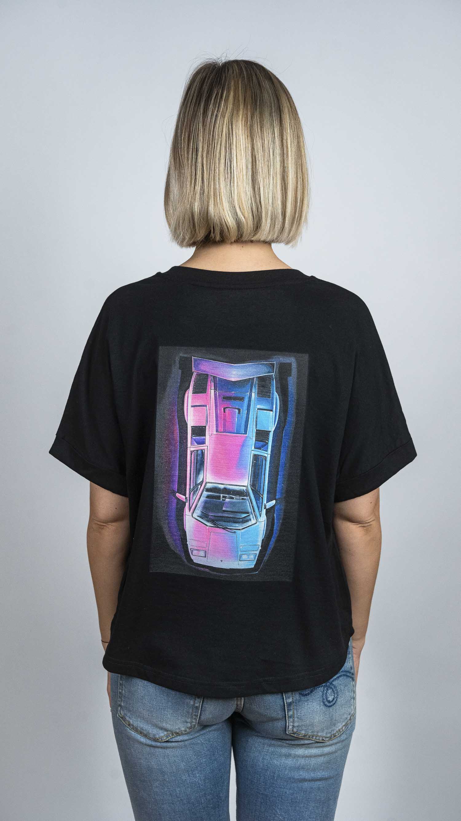 'Lamborghini Countach' Oversized-Shirt