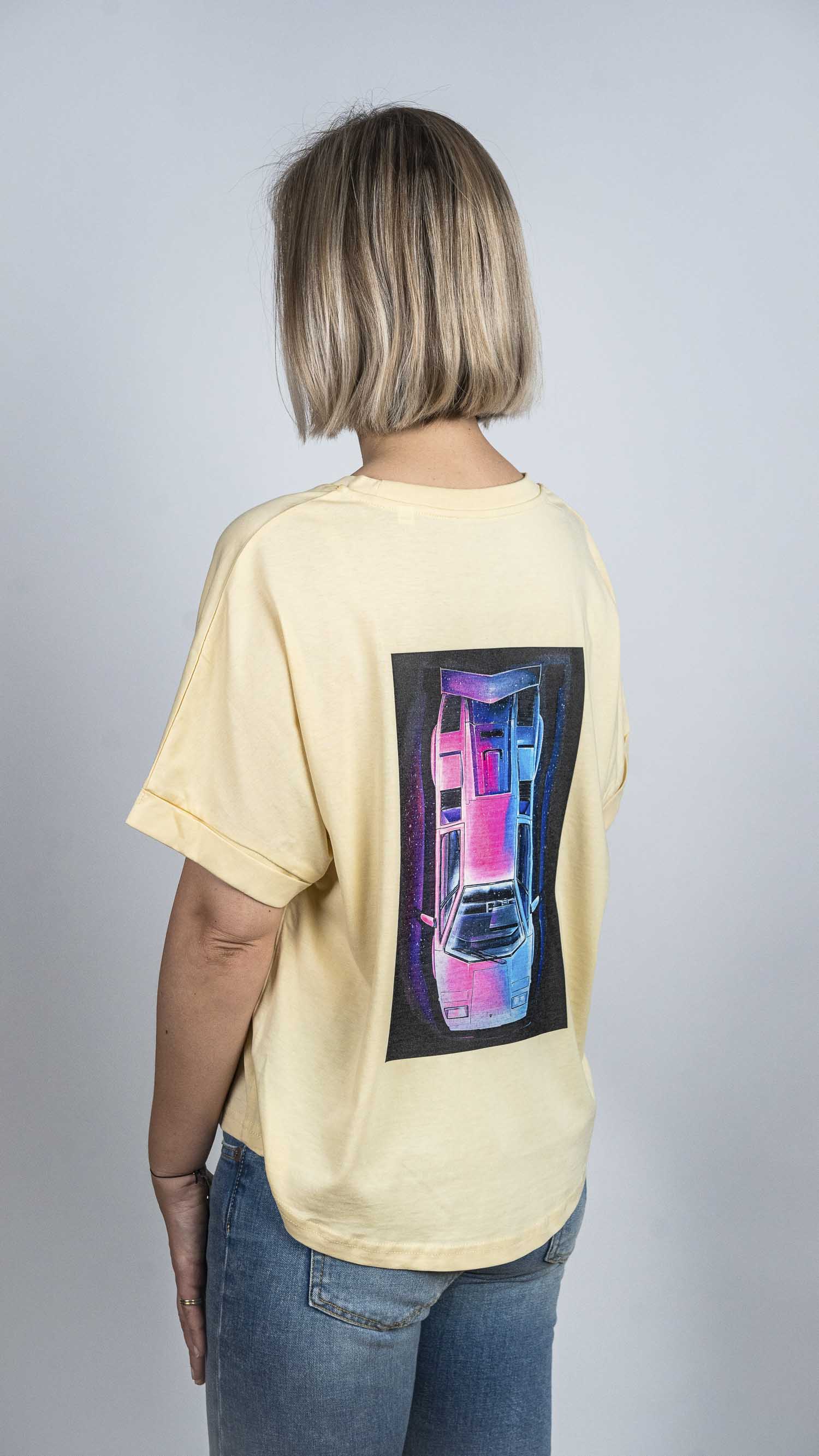 'Lamborghini Countach' Oversized-Shirt